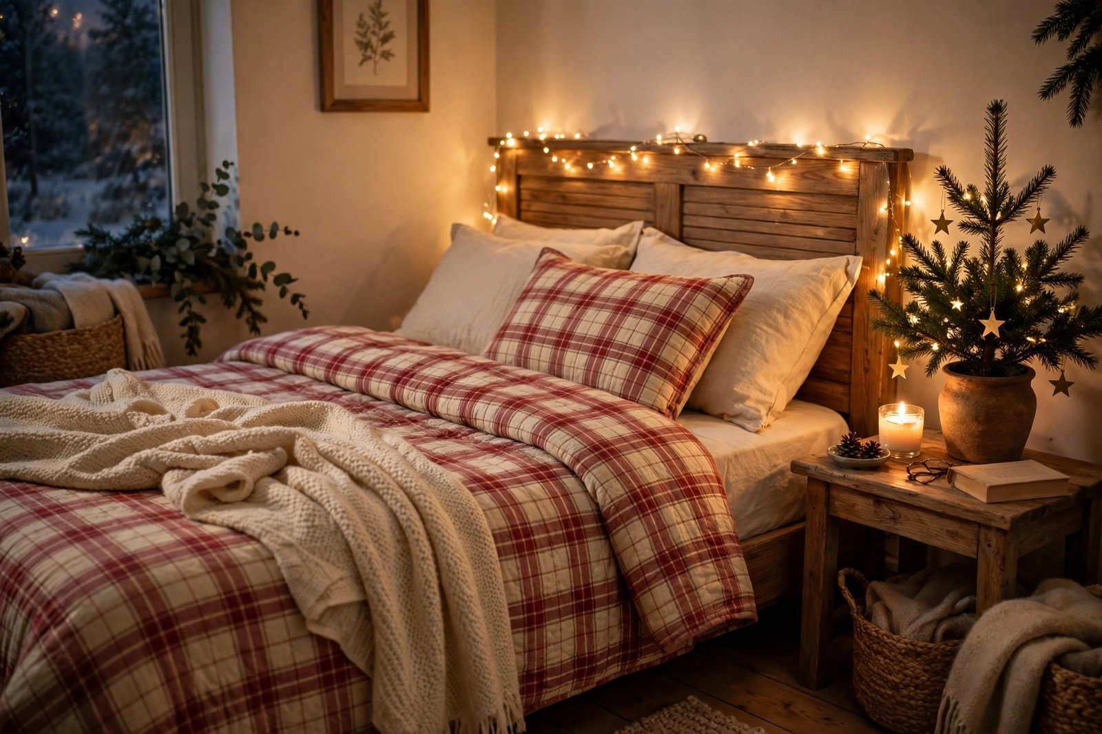 The Bedroom That Finally Got Christmas Before the Drawing Room Did