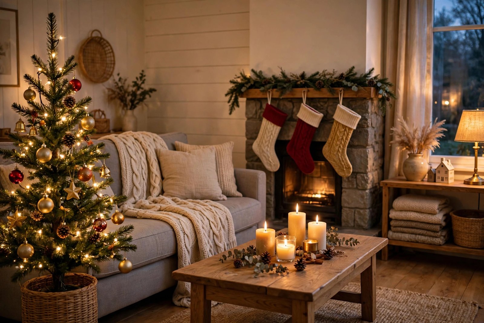 Christmas Home Decor Ideas That Actually Feel Warm (Not Like a Showroom)