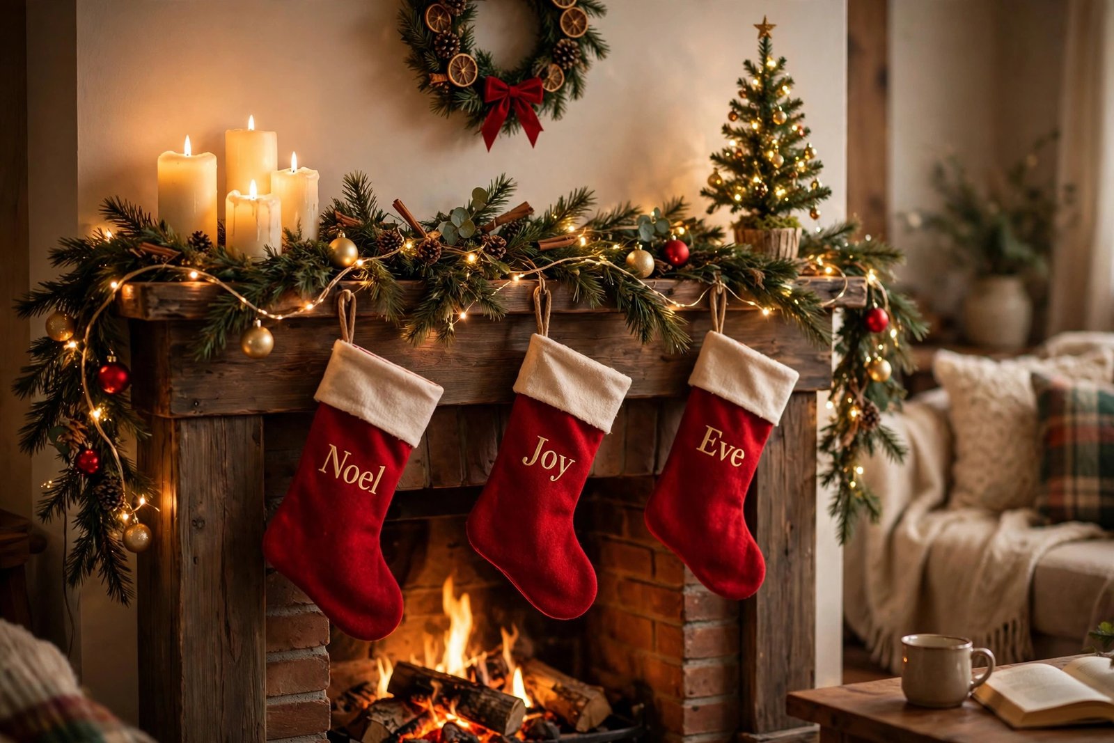 7 Ways to Style a Christmas Mantel That Makes the Whole Room Feel Magical