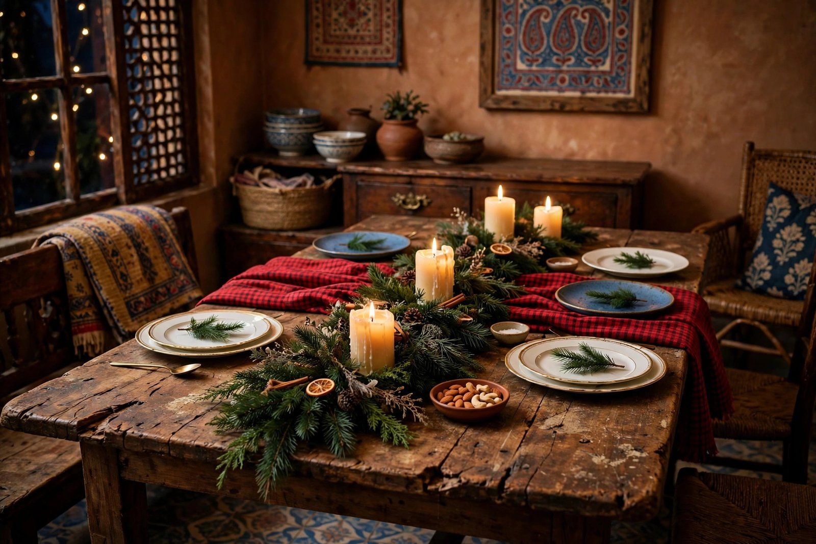 The Table That Was Too Small for Christmas Dinner
